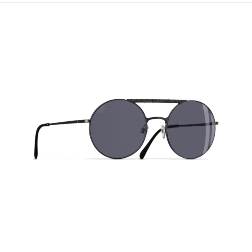 CHANEL Round Sunglasses